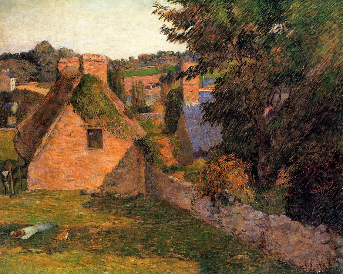 Lollichon Field - Paul Gauguin Painting